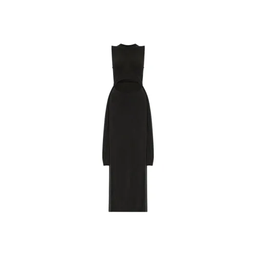 BALMAIN Без рукавов Платье Женское Черное