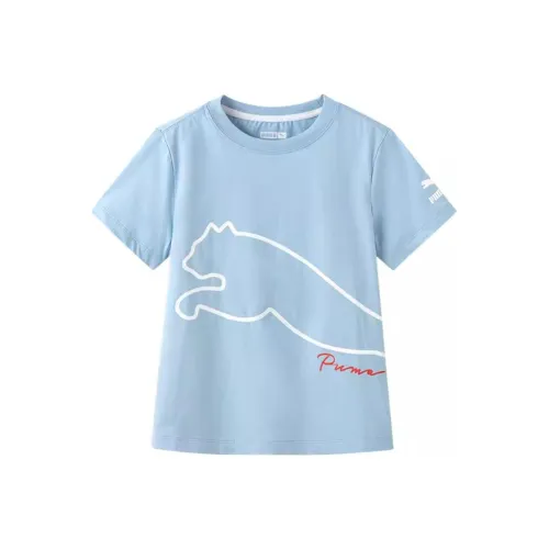 PUMA Ледяной синий 80901 Kids T Рубашки