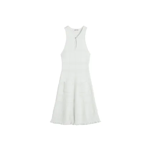 Lanvin Белые Женские Платья без рукавов