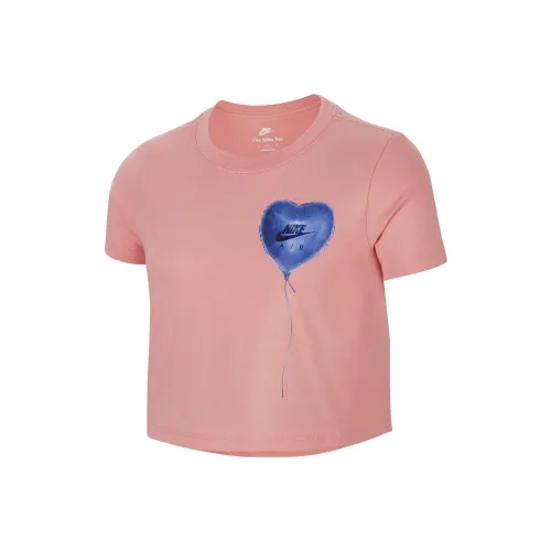 NIKE Кораллово-розовый Kids Т-рубашки