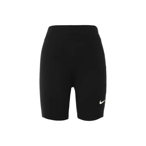 NIKE Sportswear Черные Женские Спортивные Шорты
