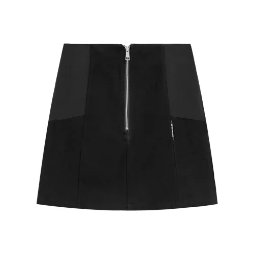 NO ONE ELSE Черная Женская Повседневная Короткая Юбка