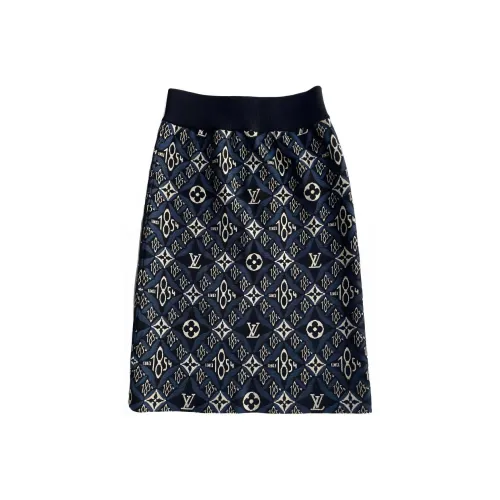 LOUIS VUITTON Повседневные короткие юбки Женские Черный