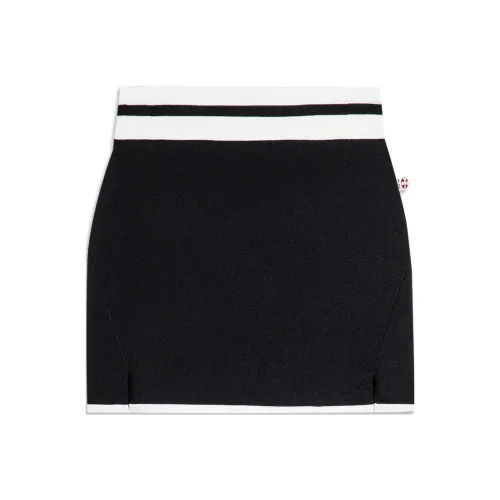 LINING Sports Life Collection Черные Женские Повседневные Короткие Юбки