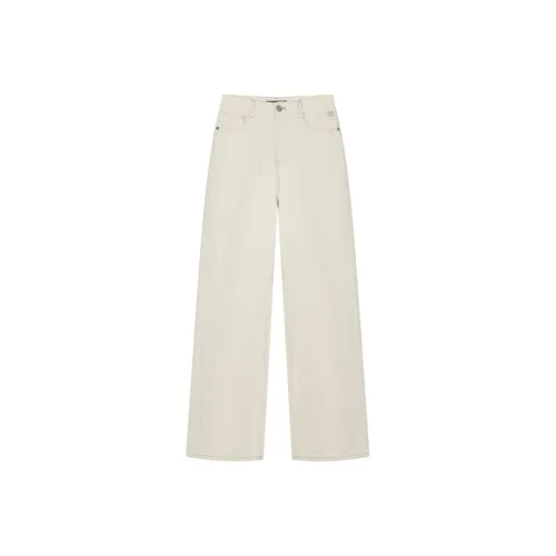 Teenie Weenie Джинсы Женские Цвет Слоновая кость