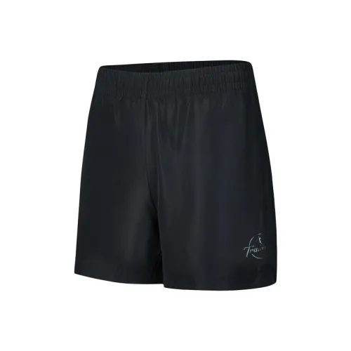 QIAODAN Черные Женские Спортивные Шорты