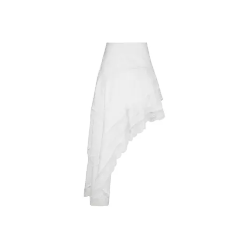 Wen Shan Повседневные короткие юбки Женские Экрю