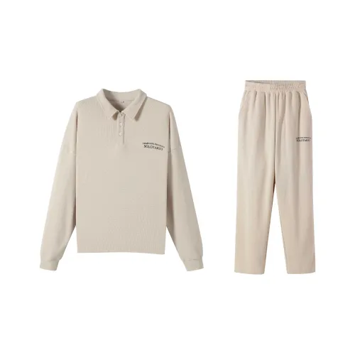 SOLOTARIO Повседневный костюм унисекс бежевый