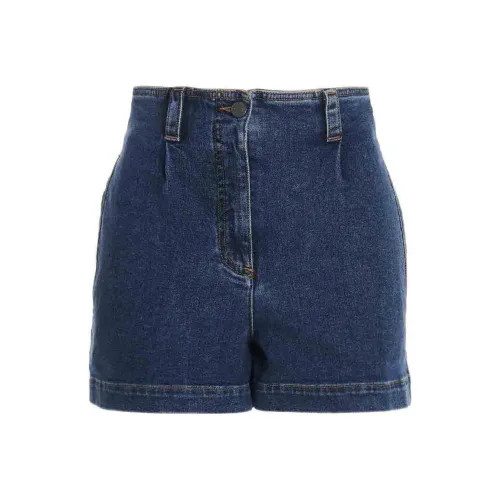 MOSCHINO Синие Женские Джинсовые Шорты