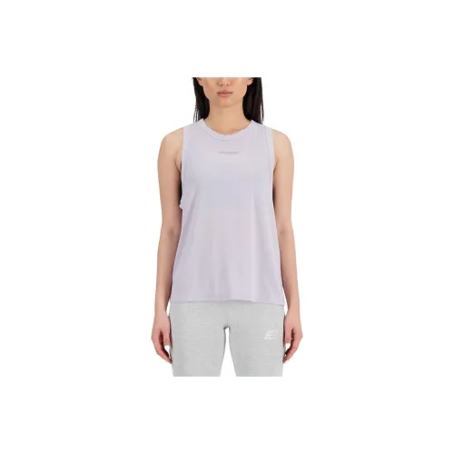 New Balance Achiever Tank с Dri Release Sport Жилеты Женские Серый Фиолетовый