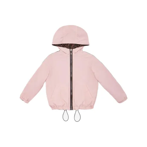 FENDI Куртки и Пальто Розовый Детский