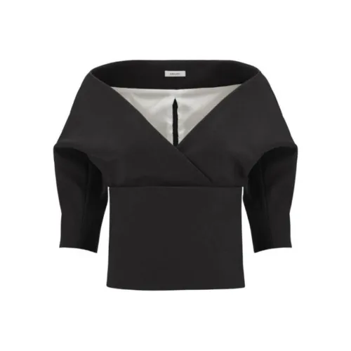 Ferragamo T-рубашка женская черная