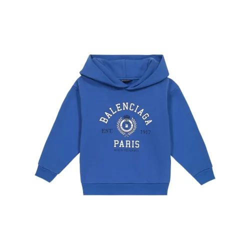 BALENCIAGA Синий Kids Свитшоты