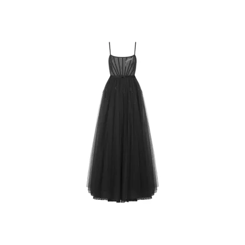 DIOR Черные Женские Слиплатья