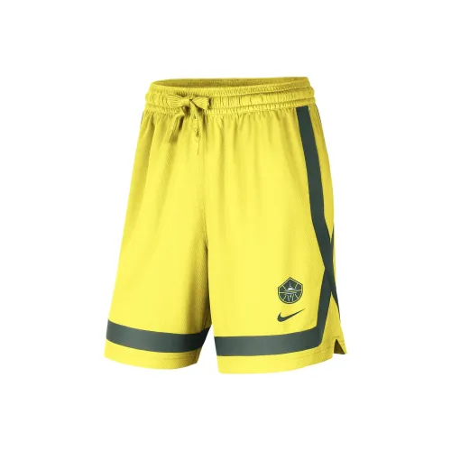 NIKE Желтые Женские Спортивные Шорты