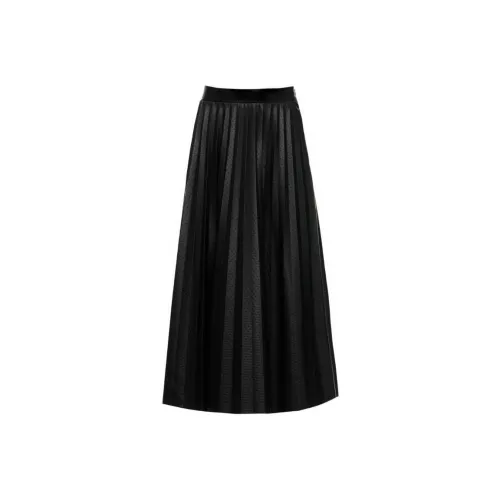 HUGO BOSS Черные Женские Повседневные Длинные Юбки