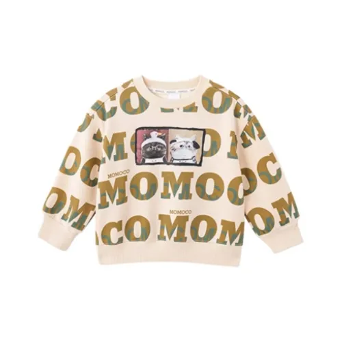 Mami Macca Американский свитшот Бежевый для детей 3-7 лет