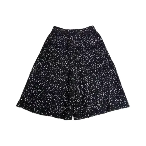 CHANEL 23k Осенний Зимний Премиум Готовая Одежда Коллекция Повседневные Шорты Женские Черные