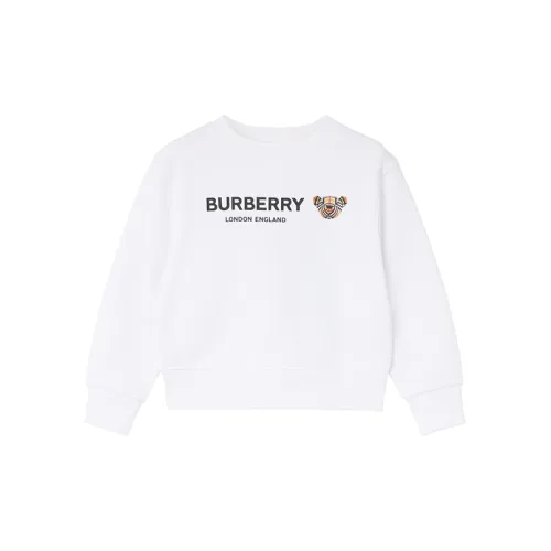 Burberry Белый Kids Свитшоты