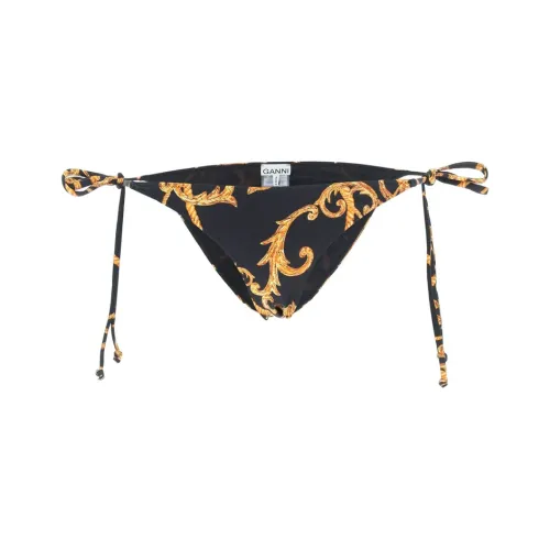 GANNI Черные Женские Плавки