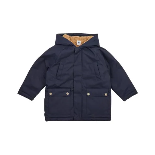 PETIT BATEAU Куртки и Пальто Детские Морской Синий