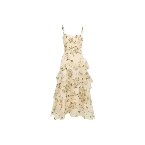 PUREIDOL Slip Платье Женское Желтое