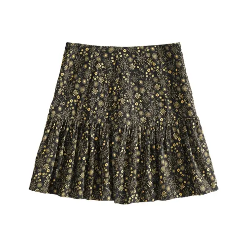 Sandro Повседневные короткие юбки Женские Черный