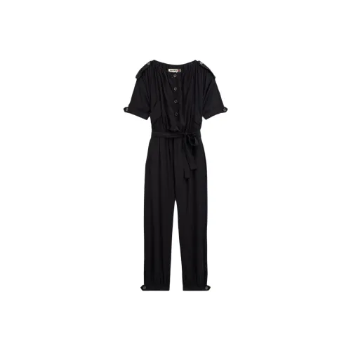 ZARA Черные Женские Комбинезоны