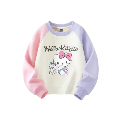 Hello Kitty Свитшот Розовый Фиолетовый Детский