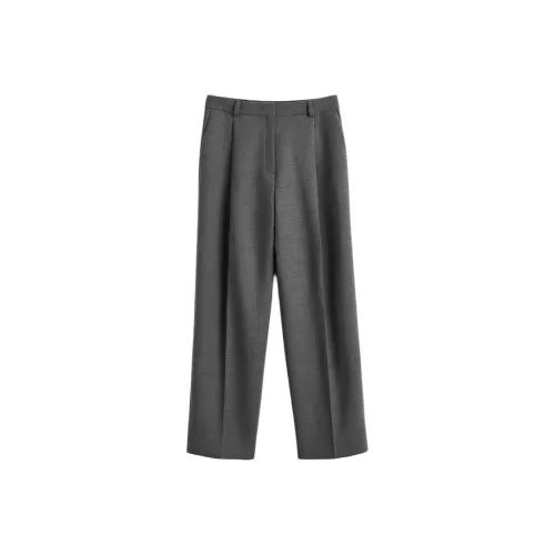 TOTEME FW24 Костюм Брюки Женские Фотиния Серый