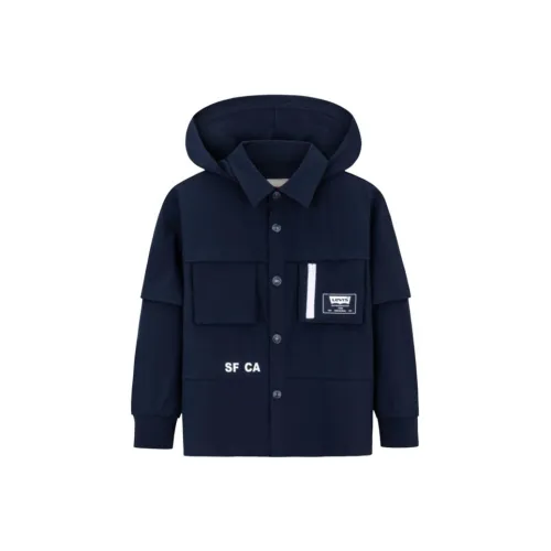 Levi's Куртки и Пальто Темно-Королевский Синий Детский