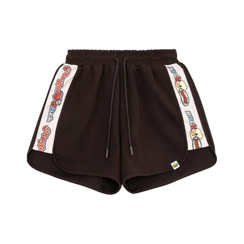 B.Duck Повседневные шорты Женские Коричневый