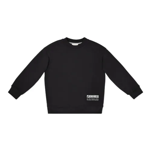 FENDI Черный Kids Свитшоты