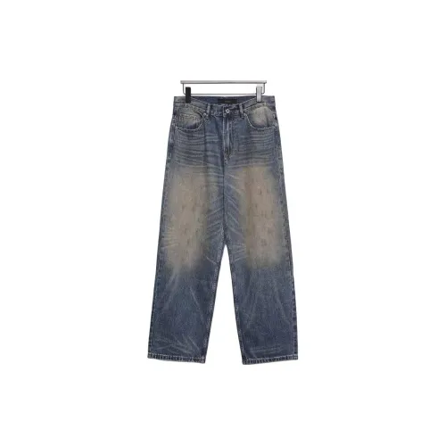 RAYSHOW Blue Men's Jeans RAYSHOW Синий Мужские Джинсы