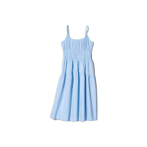 UNIQLO Юбка-платье Женское Аква-синий