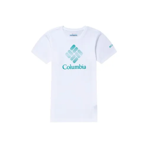 Columbia Белый Kids T-Рубашки