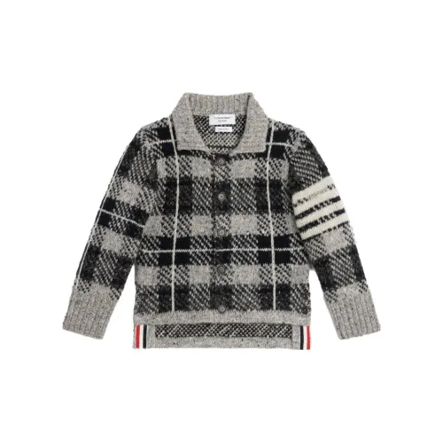 THOM BROWNE Средне-серый Kids Куртки