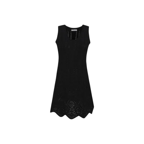 Paco Rabanne Без рукавов Платье Женское Черное