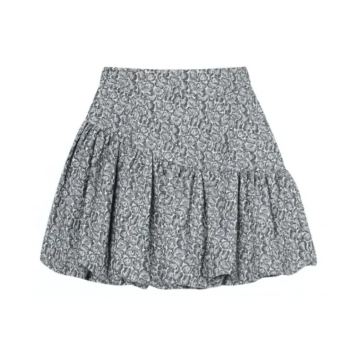 Pit Повседневные короткие юбки женские с цветочным принтом