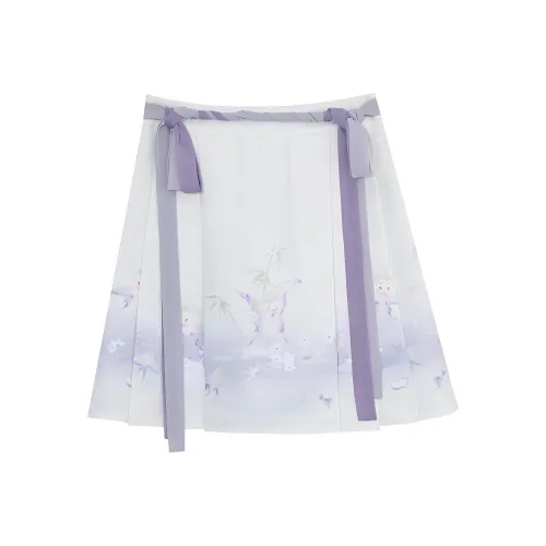 SNBL SS23 Повседневные короткие юбки Женские Бежевый