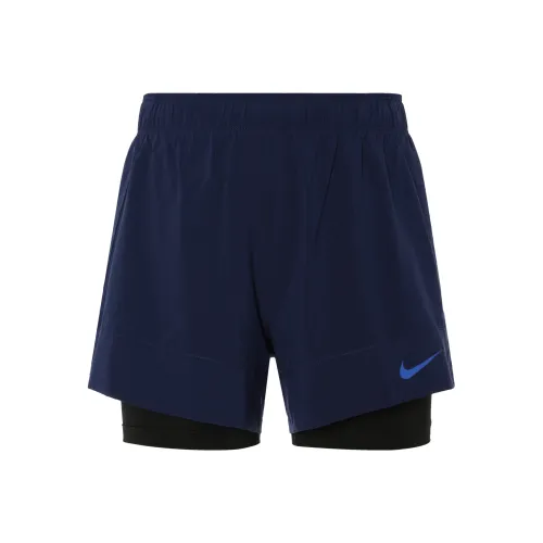 NIKE Синие Женские Спортивные Шорты