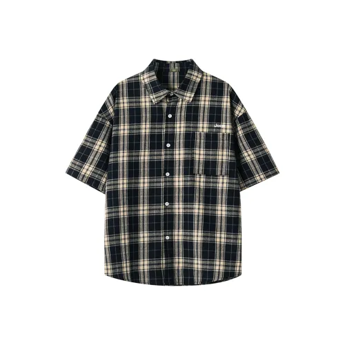 JEEP Темно-синие унисекс рубашки