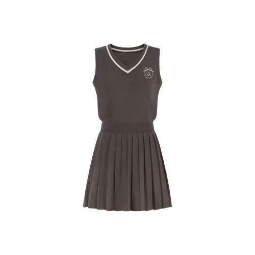 UNIFREE Без рукавов Платье Женское Серое