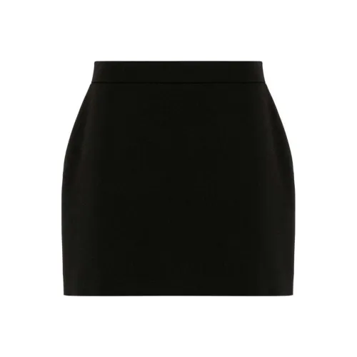 THE ROW FW24 Повседневные короткие юбки Женские Черный