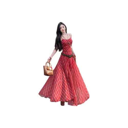 CHARM GLOW Red Женские Слиплатья