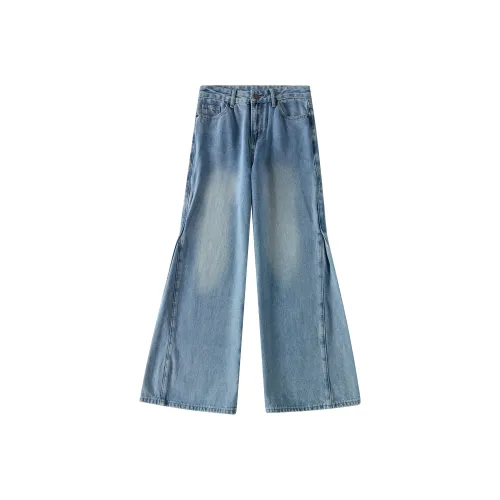 Y.Y.V Синие Женские Джинсы