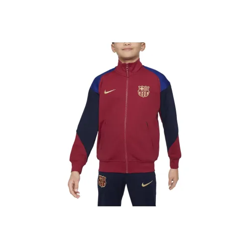 nike Куртки Пальто F.C. Барселона ACADEMY Pro Third Многоцветный Детский