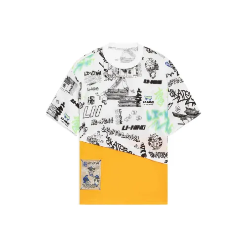 LINING YOUNG T-рубашка Mango оранжево-желтая для детей