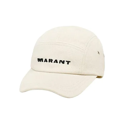 ISABEL MARANT ETOILE Хлопковые кепки унисекс белые