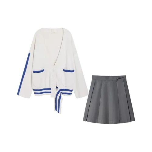 Ice cream and whale Женские повседневные костюмы